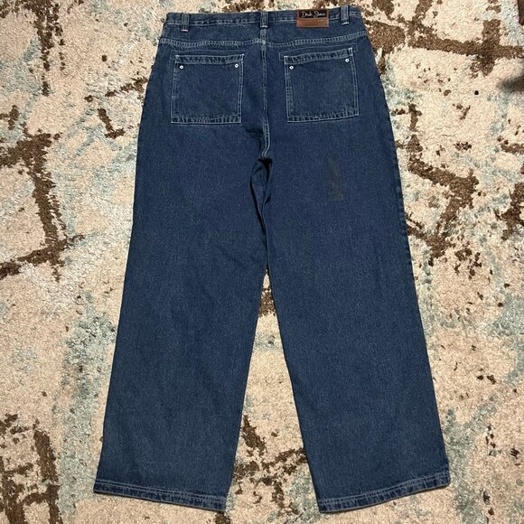 Vintage Dtek Baggy Jeans Size 38x31 Skater Southpole Style Y2K - Picture 2 of 6